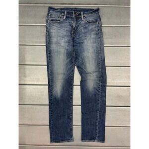 Levis 511 Jeans Mens 30x32 Blue Medium/Dark Wash Denim Slim Straight Fit